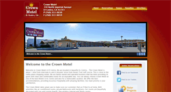 Desktop Screenshot of crownmotelelcentro.com
