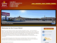 Tablet Screenshot of crownmotelelcentro.com